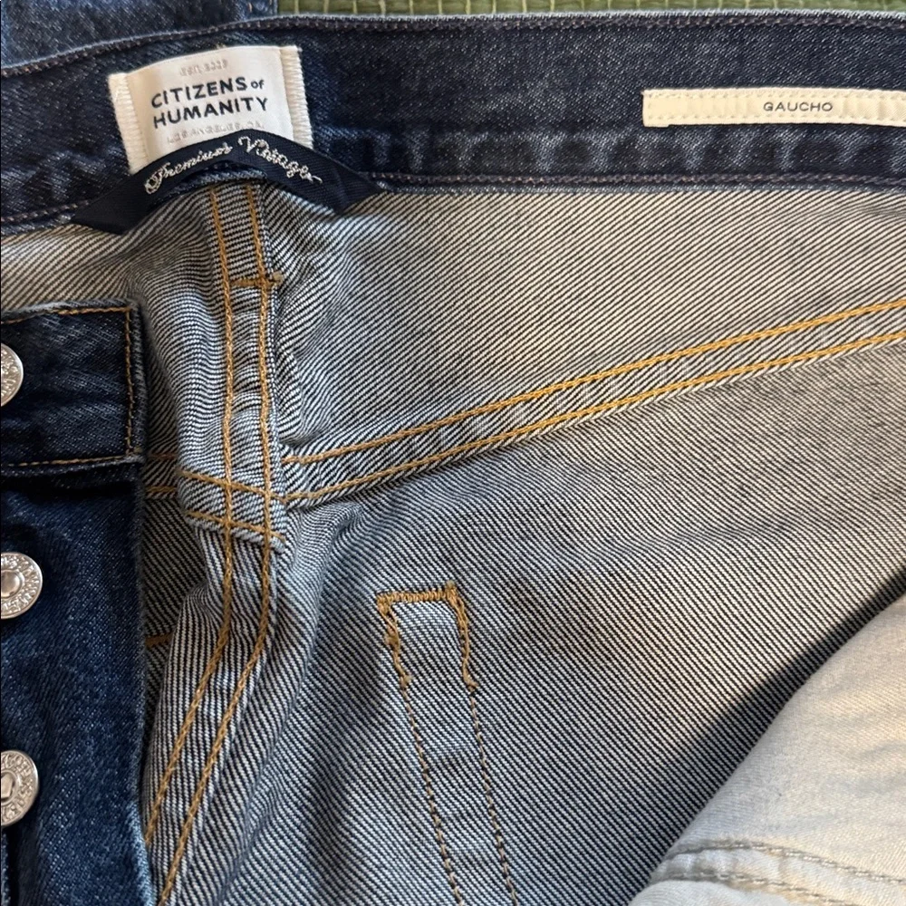 Citizens Of Humanity Dark Blue Flare Jeans - Picture 7 of 9